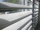 White Wash 76mm Plantation Shutters